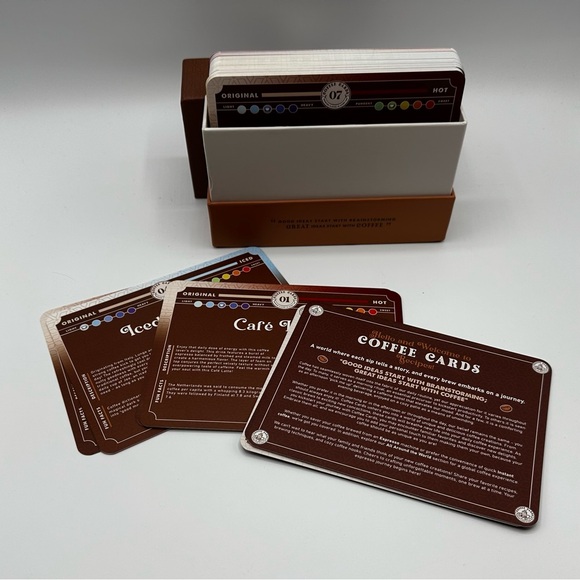 Coffee Recipe Cards Box - Picture 5 of 6